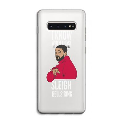 Sleigh Bells Ring: Samsung Galaxy S10 4G Transparant Hoesje