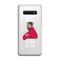Sleigh Bells Ring: Samsung Galaxy S10 4G Transparant Hoesje