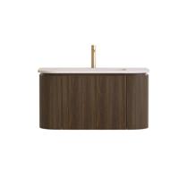 Badmeubelset Sanilux Eleganza 80 cm 1 Kraangat Dark Walnut