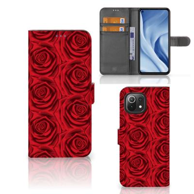 Xiaomi 11 Lite 5G NE | Mi 11 Lite Hoesje Red Roses Xiaomi 11 Lite 5G NE | Mi 11 Lite Hoesje Red Roses