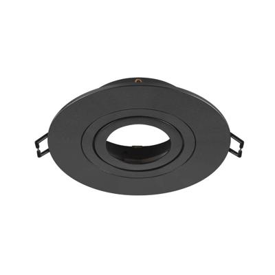 SLV InbouwringNew Tria 75 XL rond zwart - zonder fitting - 1007631