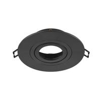 SLV InbouwringNew Tria 75 XL rond zwart - zonder fitting - 1007631