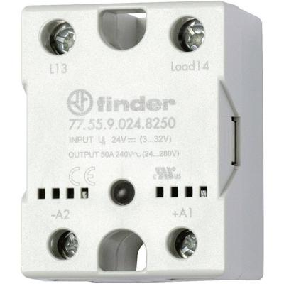 Finder Halfgeleiderrelais 77.55.9.024.8250-5 50 A Schakelspanning (max.): 240 V/AC Schakelend bij overbelasting 1 stuk(s)