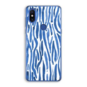 Blauwe nerven: Xiaomi Mi Mix 3 Transparant Hoesje