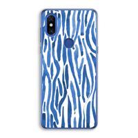Blauwe nerven: Xiaomi Mi Mix 3 Transparant Hoesje