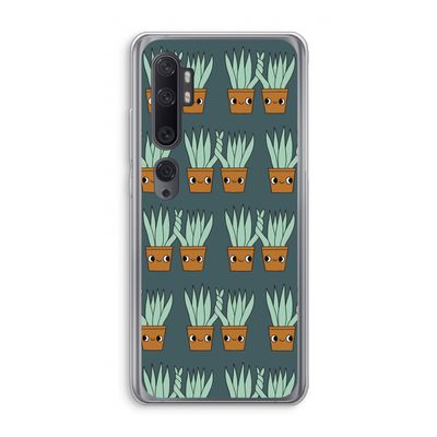 Sansevieria: Xiaomi Mi Note 10 Pro Transparant Hoesje