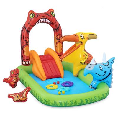 Bestway Opblaasbare Zwembad Speelpark Dinosaurussen 241x140x137 cm +3-6 Jaar 53160