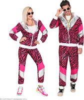 Fout 80&apos;s Trainingspak Tijger Roze Unisex