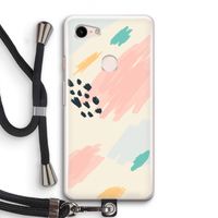 Sunday Chillings: Pixel 3 Transparant Hoesje met koord