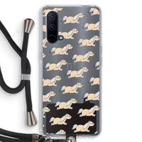 Ponys: OnePlus Nord CE 5G Transparant Hoesje met koord