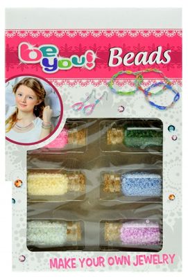 Toi-Toys maak je eigen sieraden met kraaltjes 20 cm Toi-Toys maak je eigen sieraden met kraaltjes 20 cm