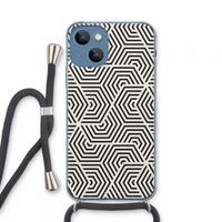 Magic pattern: iPhone 13 mini Transparant Hoesje met koord Magic pattern: iPhone 13 mini Transparant Hoesje met koord