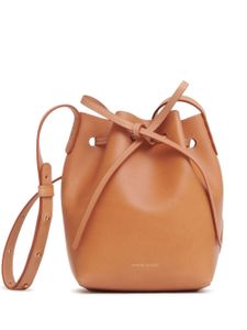 Mansur Gavriel mini sac seau en cuir - Orange