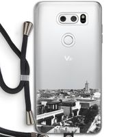 Marrakech Skyline : LG V30 Transparant Hoesje met koord