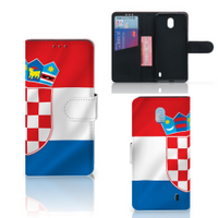 Nokia 1 Plus Bookstyle Case Kroatië - thumbnail