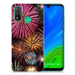 Huawei P Smart 2020 Silicone Back Cover Vuurwerk