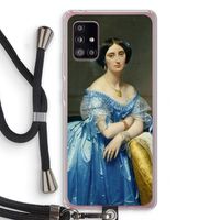 Eleonore: Samsung Galaxy A51 5G Transparant Hoesje met koord