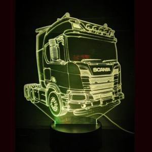 3D LED LAMP - SCANIA 3