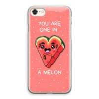 One In A Melon: iPhone 8 Transparant Hoesje
