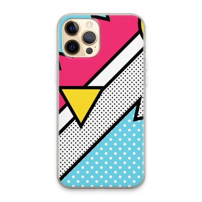 Pop Art #3: iPhone 13 Pro Max Transparant Hoesje