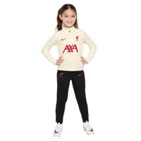 Nike Liverpool Academy Pro Trainingspak 1/4-Zip 2024-2025 Kleuters Gebroken Wit Zwart Rood Nike Liverpool Academy Pro Trainingspak 1/4-Zip 2024-2025 Kleuters Gebroken Wit Zwart Rood