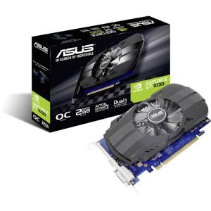 Asus Nvidia GeForce GT1030 Videokaart Phoenix 2 GB GDDR5-RAM PCIe HDMI, DVI Overclocked