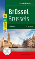 Stadsplattegrond City Pocket Brussel CP | Freytag & Berndt