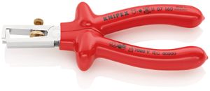 Knipex 11 07 160 kabel stripper Rood