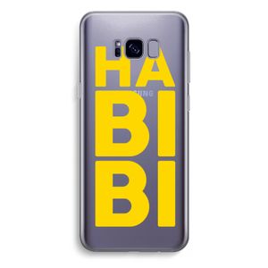Habibi Majorelle : Samsung Galaxy S8 Plus Transparant Hoesje