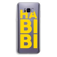 Habibi Majorelle : Samsung Galaxy S8 Plus Transparant Hoesje