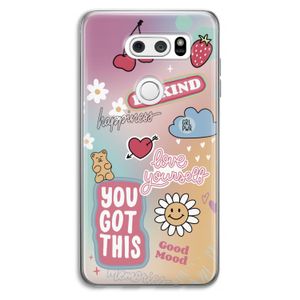 Positivity: LG V30 Transparant Hoesje