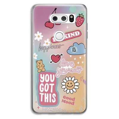 Positivity: LG V30 Transparant Hoesje
