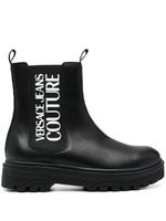 Versace Jeans Couture bottines chelsea en cuir - Noir - thumbnail