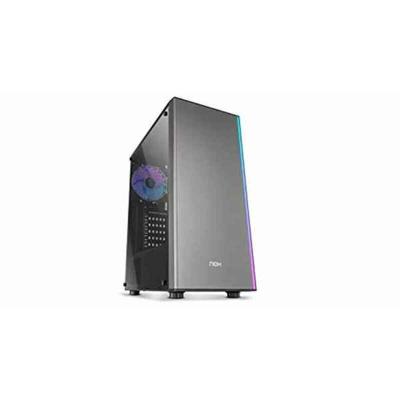 ATX Semi-toren BehuizingNox-Xtreme Infinity Omega RGB Zwart Grijs