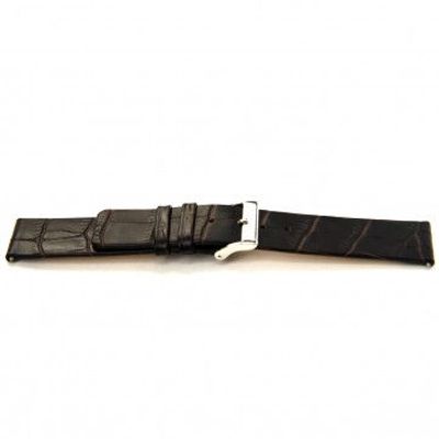 Horlogeband Universeel F350 Leder Bruin 18mm