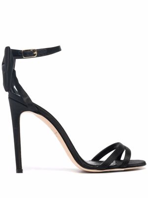 Dee Ocleppo sandales en cuir à nœud - Noir