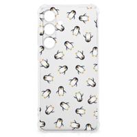 Doorzichtige Silicone Hoesje voor Samsung Galaxy S24 FE Pinguïn