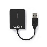 Nedis Kaartlezer | All-in-One | USB 2.0 | 1 stuks - CRDRU2300BK CRDRU2300BK Nedis Kaartlezer | All-in-One | USB 2.0 | 1 stuks - CRDRU2300BK CRDRU2300BK