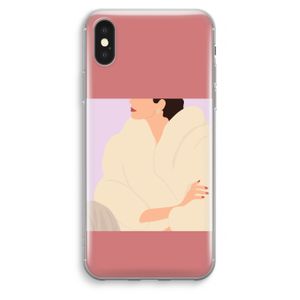 Cosy: iPhone XS Max Transparant Hoesje
