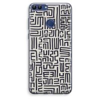 Moroccan Print: Huawei P Smart (2018) Transparant Hoesje