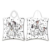 Disney 101 Dalmatiërs Poncho / Badcape Puppies - 50 x 115 cm - Katoen