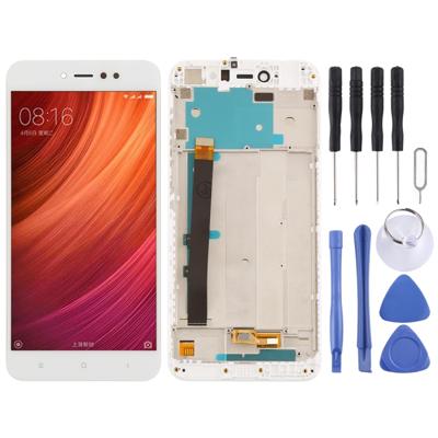 LCD-scherm en digitizer volledige assemblage met frame voor Xiaomi Redmi Note 5A Prime/Remdi Y1 (wit)