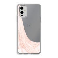 Peach bath: OnePlus 9 Transparant Hoesje