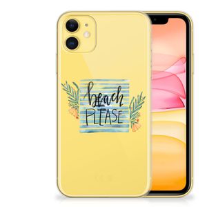 Apple iPhone 11 Telefoonhoesje met Naam Boho Beach