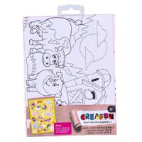 Creafun Schilderen op Canvas + Stickers