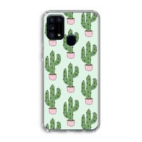 Cactus Lover: Samsung Galaxy M31 Transparant Hoesje