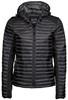 Tee Jays TJ9611 Women´s Hooded Outdoor Crossover Jacket - Black/Black Melange - L