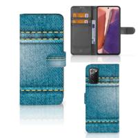 Samsung Galaxy Note 20 | Wallet Case | met Pasjes | Jeans