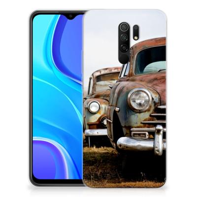 Xiaomi Redmi 9 | Siliconen hoesje | met foto Vintage Auto