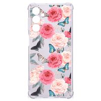 Samsung Galaxy M54 Case Butterfly Roses